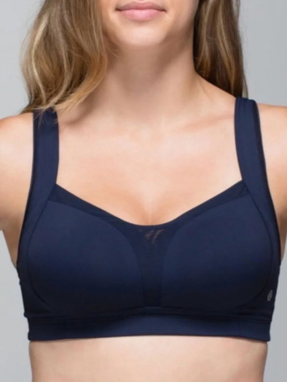 Lululemon Ta Ta Tamer Sports Bra in Navy
